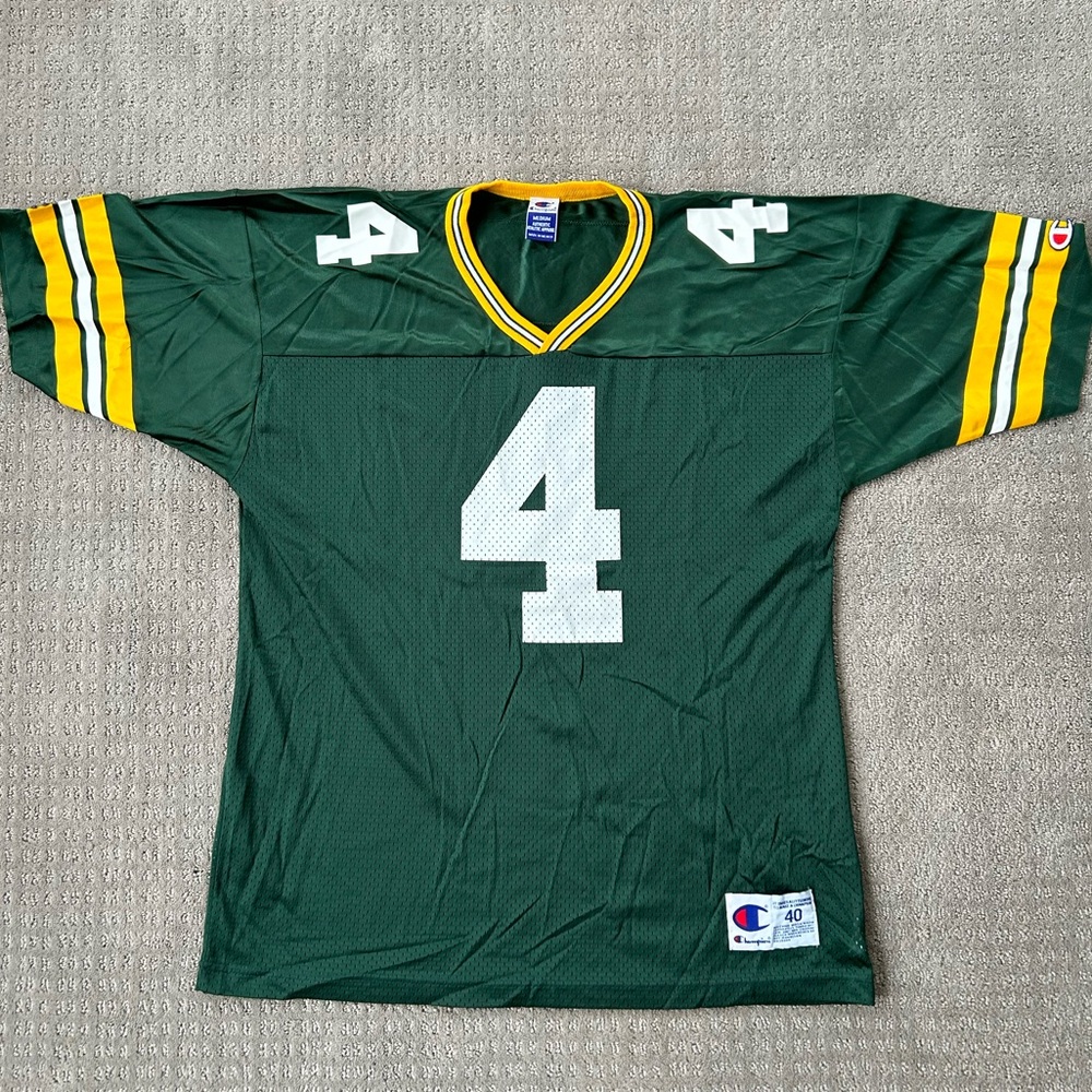 Vintage champion Brett Favre #4 jersey medium